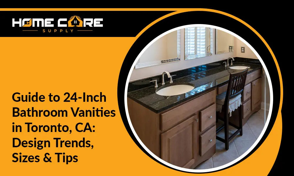 Guide to 24-Inch Bathroom Vanities in Toronto, CA: Design Trends, Sizes & Tips