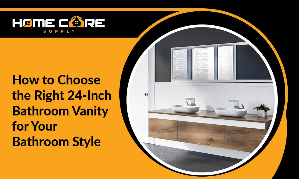 24-Inch Bathroom Vanity in Canada: How to Choose the Right One for Your Bathroom Style