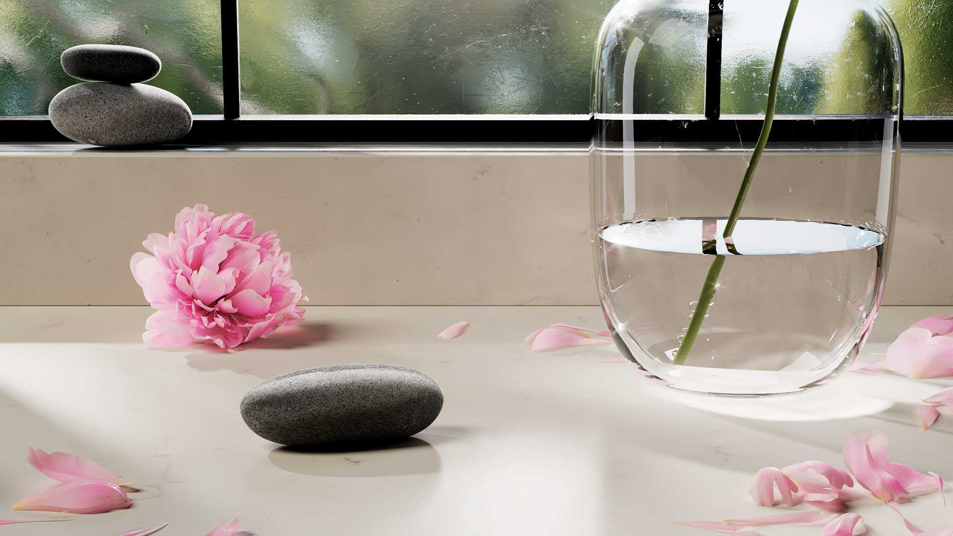 1001 Riverlet Quartz Countertop