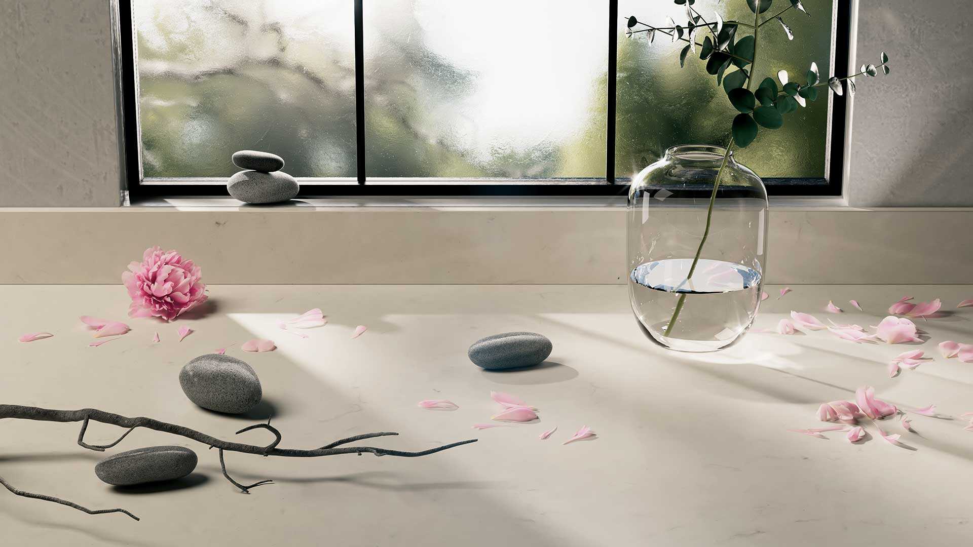 1001 Riverlet Quartz Countertop