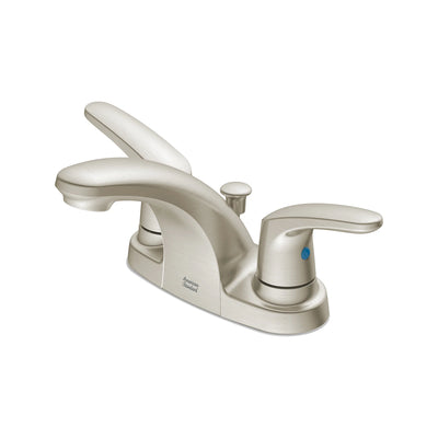 American Standard Colony PRO 4" Centerset 2-Handle Bathroom Faucet, 1.2 GPM, Lever Handles
