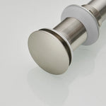 Aqua Solid Brass Pop-Up Drain NO Overflow