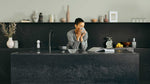 5810 Black Tempal Quartz Countertop
