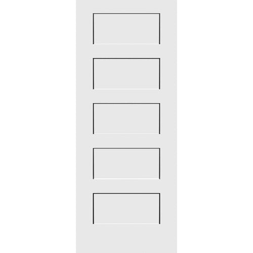 Shaker 5-Panel Solid Door — interior door for Mississauga homes
