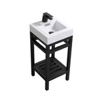 Cisco – Stainless Steel Console W/ White Acrylic Sink
