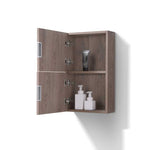 Bliss 14″ Wide by 24″ High Linen Side Cabinet With One Door in Butternut Finish