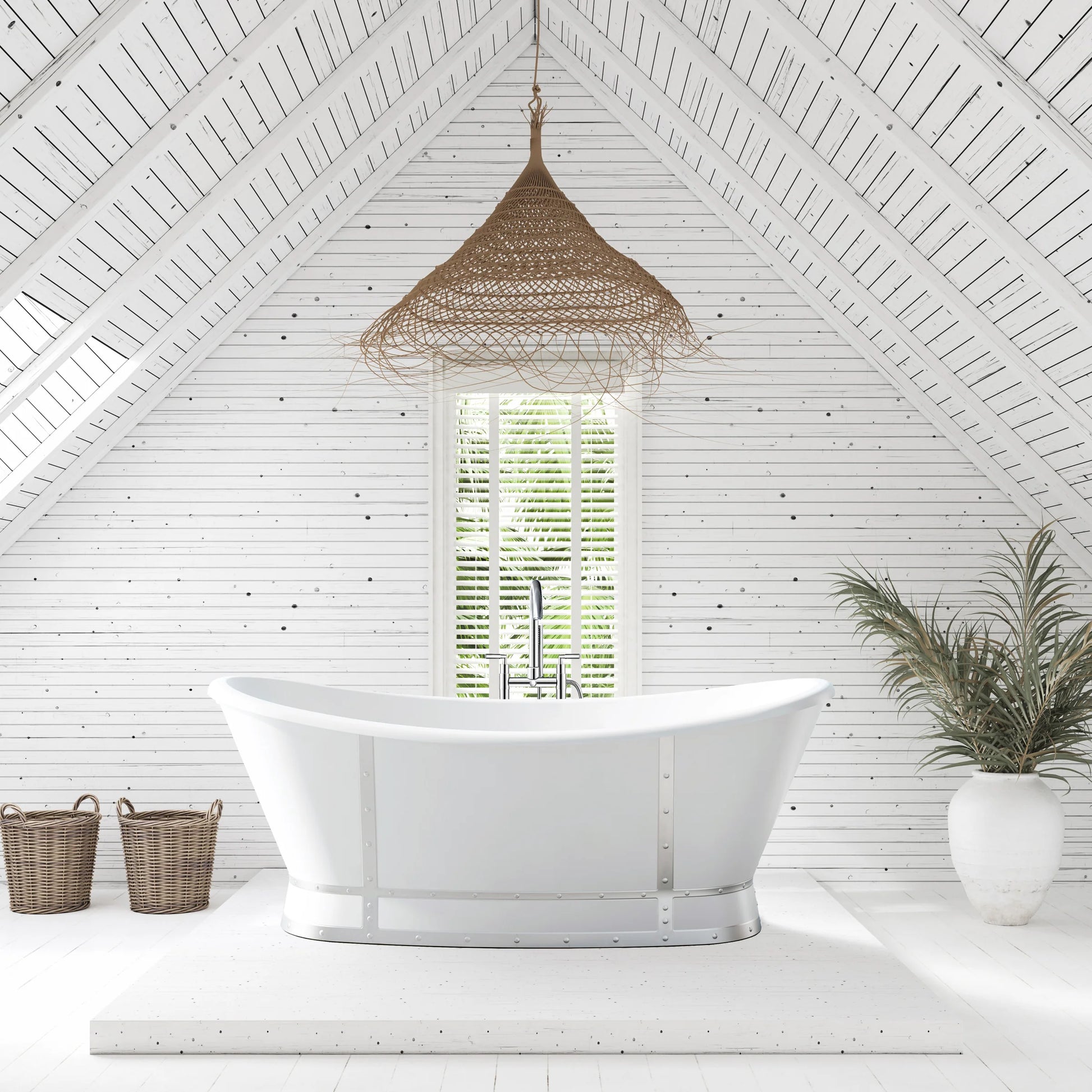 Barbara 67" Freestanding Bathtub