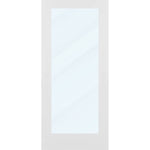 Clear Glass 36-inch x 80-inch x 1-3/8-inch 1-Panel Interior Door Primed White With Tempered Glass