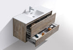 DeLusso 48" Single Sink Wall Mount Modern Bathroom Vanity