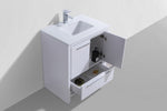 Dolce 30" Modern Bathroom Vanity with Quartz Counter-Top