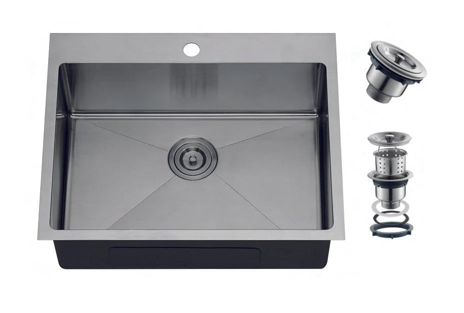 Enzo 25" x 20" Top-Mount Kitchen Sink