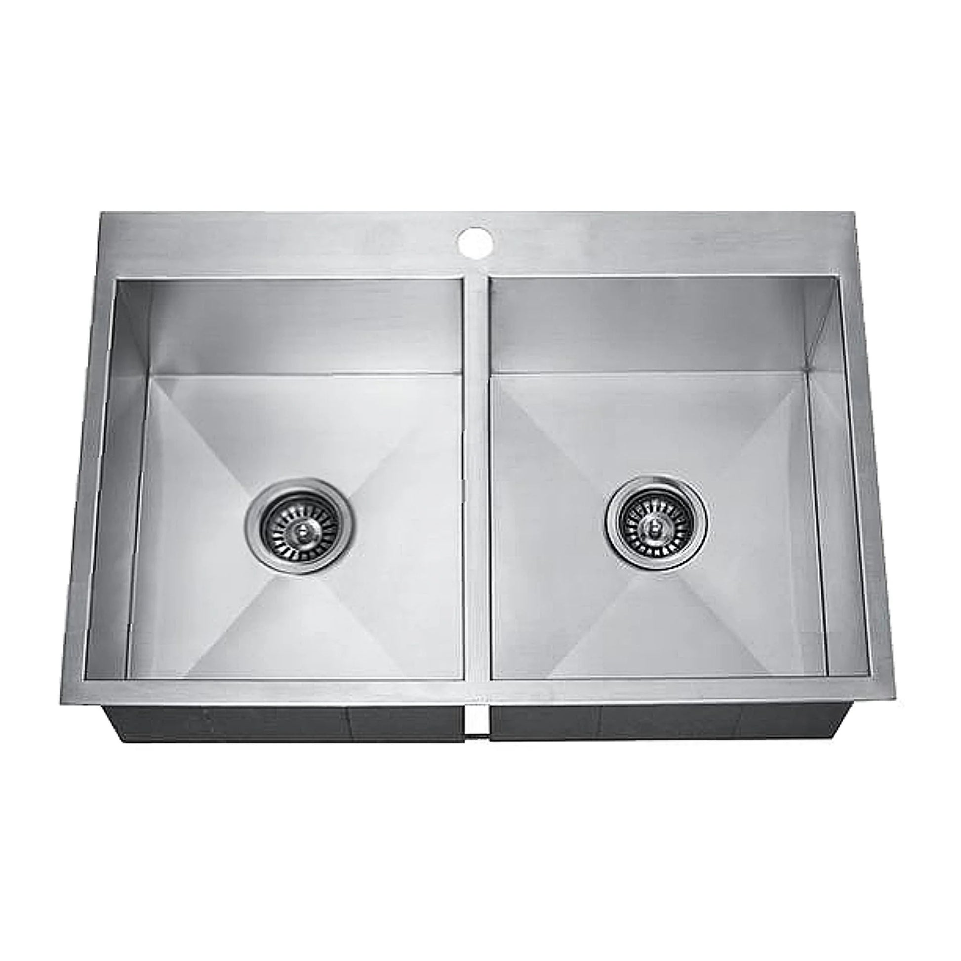 Eldorado 33" x 22" Top-Mount Double Kitchen Sink