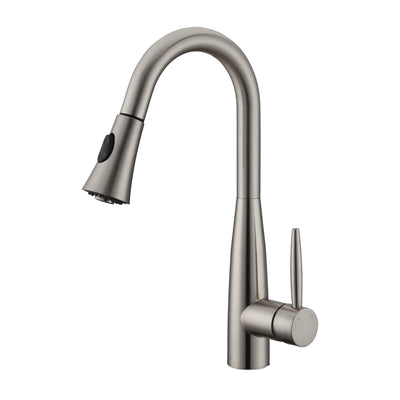 Kodaen Brushed Nickel Pull Down Kitchen Faucet