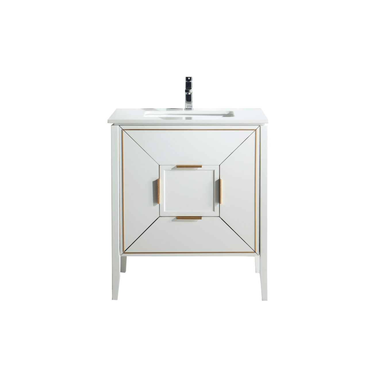 Vetro ā Contemporary Vanity