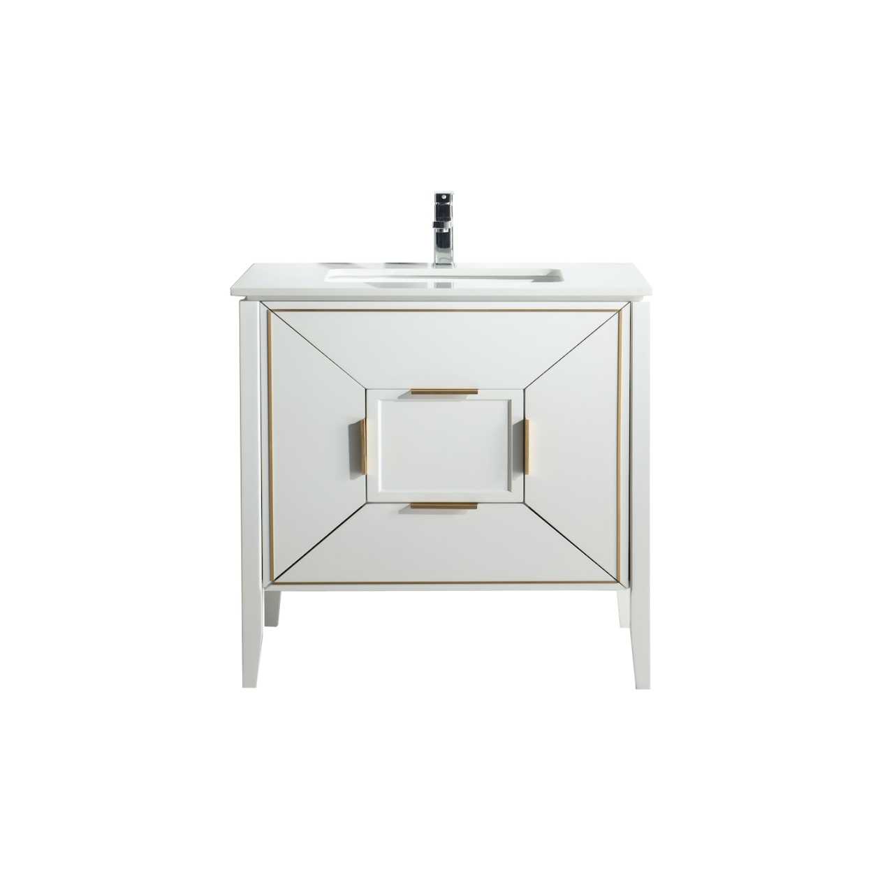Vetro ā Contemporary Vanity
