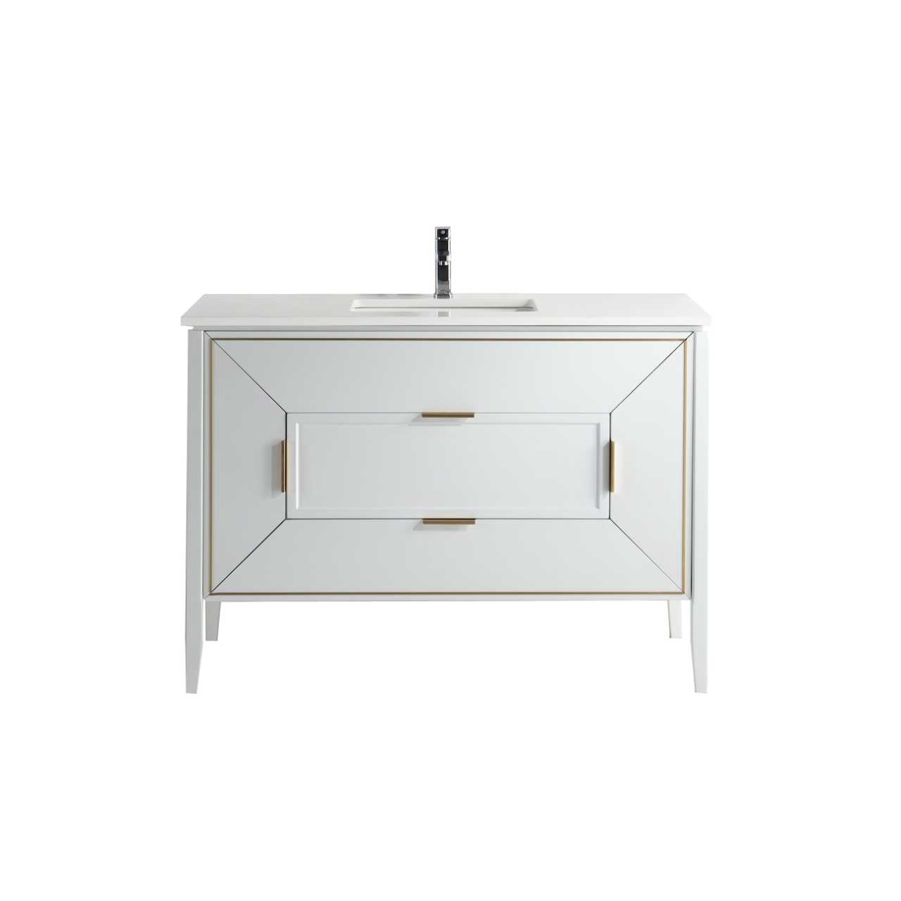 Vetro ā Contemporary Vanity