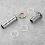 KubeBath Solid Brass Pop-Up Drain NO Overflow – Bronze