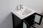 Westmount 30" Single Sink Bathroom Vanity Set with Sink and Mirror (Ceramic Top)