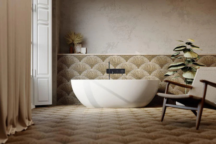 Bradley 74" Freestanding Bathtub