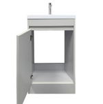 Tesoro 20" Powder Room Bathroom Vanity With Single Sink Top