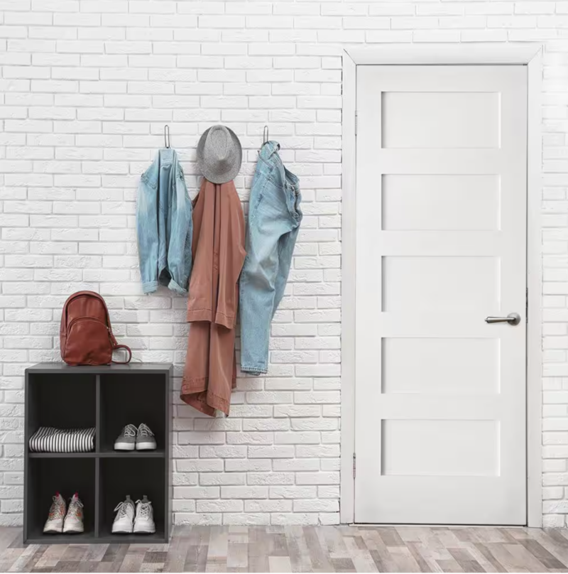 Shaker 5-Panel Solid Door (Pre-Hung)-80"