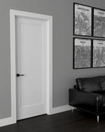 Shaker 1-Panel Hollow Door (Pre-Hung)-80"