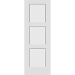 Shaker 3-Panel 28-inch x 80-inch x 1-3/8-inch Solid Core Interior Door