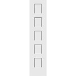 Shaker 5-Panel 18-inch x 80-inch x 1-3/8-inch Solid Core Interior Door