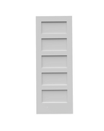 Shaker 5-Panel 34-inch x 80-inch x 1-3/8-inch Solid Core Interior Door