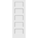 Shaker 5-Panel 28-inch x 80-inch x 1-3/8-inch Solid Core Interior Door