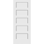 Shaker 5-Panel 32-inch x 80-inch x 1-3/8-inch Solid Core Interior Door