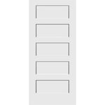 Shaker 5-Panel 36-inch x 80-inch x 1-3/8-inch Solid Core Interior Door