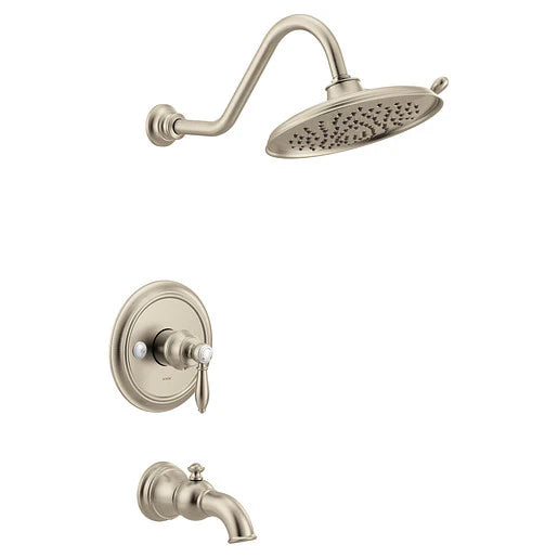 Moen Weymouth Brushed Nickel M-CORE 3-Series Tub/Shower UTS33103EPBN