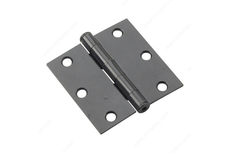 Onward - 3" Hinges - Black Square - 2pc per pack