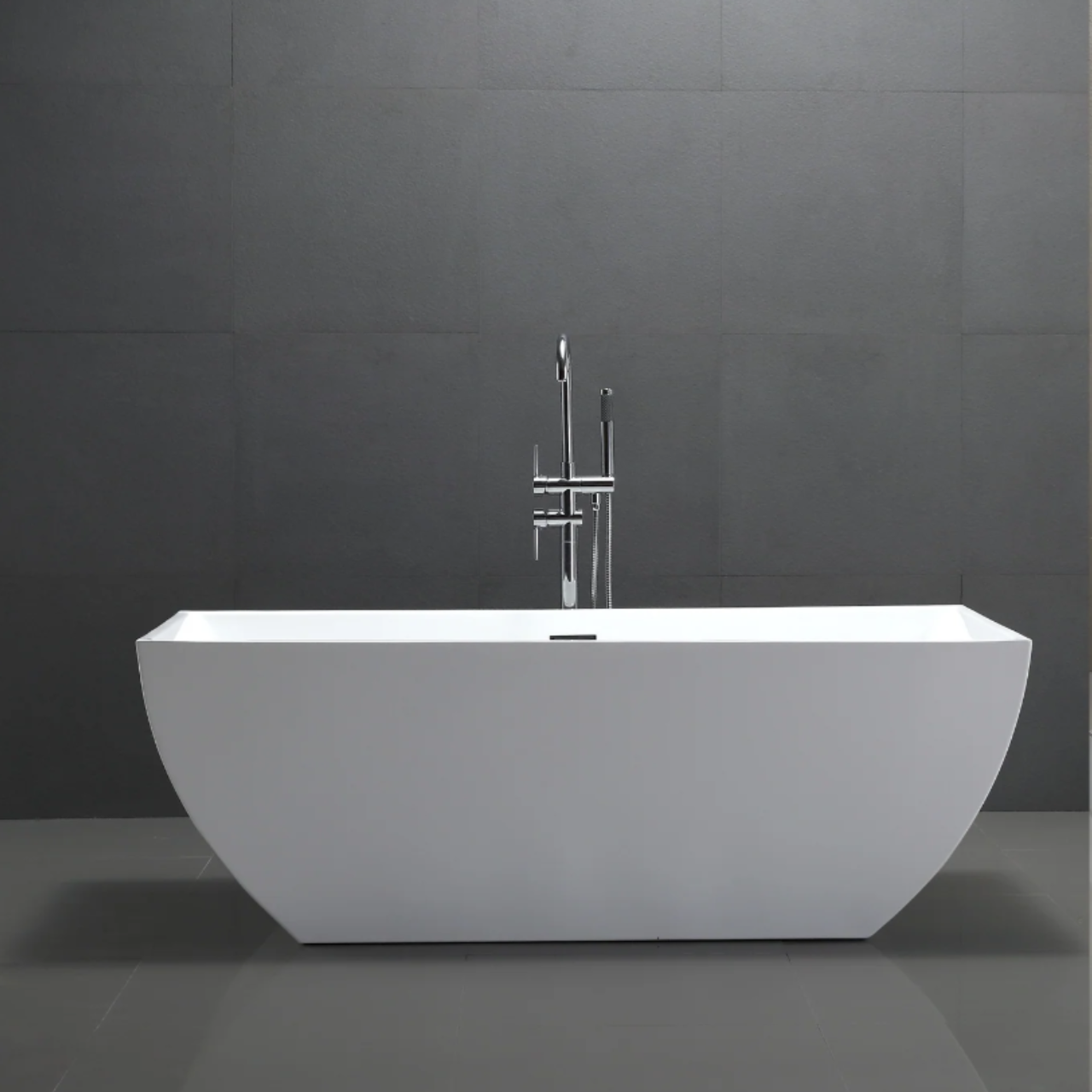Adessa 59" Acrylic Freestanding Bathtub
