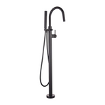 Matte Black Free Standing Bath Tub Faucet