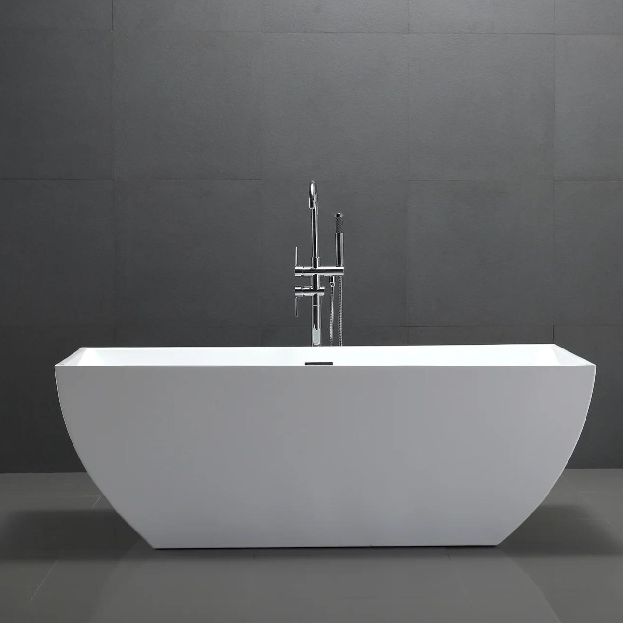 Adessa 67" Acrylic Freestanding Bathtub