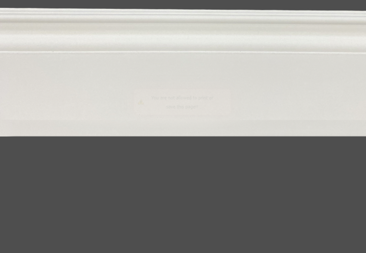 Base Board MDF Step Bevel 5 1/2 x 5/8 x 12'