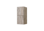 Bliss 12″ Wide by 28″ High Linen Side Cabinet With Two Doors in Nature Wood Finish