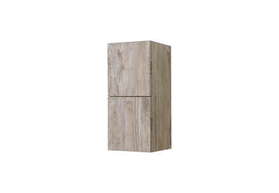 Bliss 12ā³ Wide by 28ā³ High Linen Side Cabinet With Two Doors in Nature Wood Finish