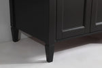Vanity Art - Hudson 24" Single Sink Bathroom Vanity Set with Sink and Mirror (Carrara Marble Top)