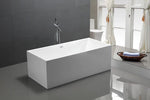 Vega 59" Acrylic Freestanding Bathtub