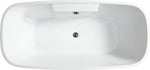 Zurich 59" Acrylic Freestanding Bathtub