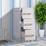 Vanity Art - Westmount 54" Single Sink Bathroom Vanity Set with Sink and Mirror - 2 Side Cabinets