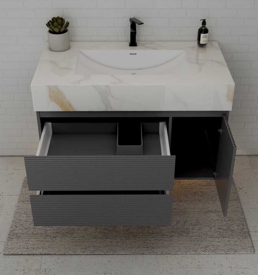 Aventino basin and stone surface — clean finish