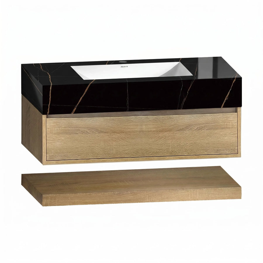 Aventino sintered-stone top — close-up of countertop surface