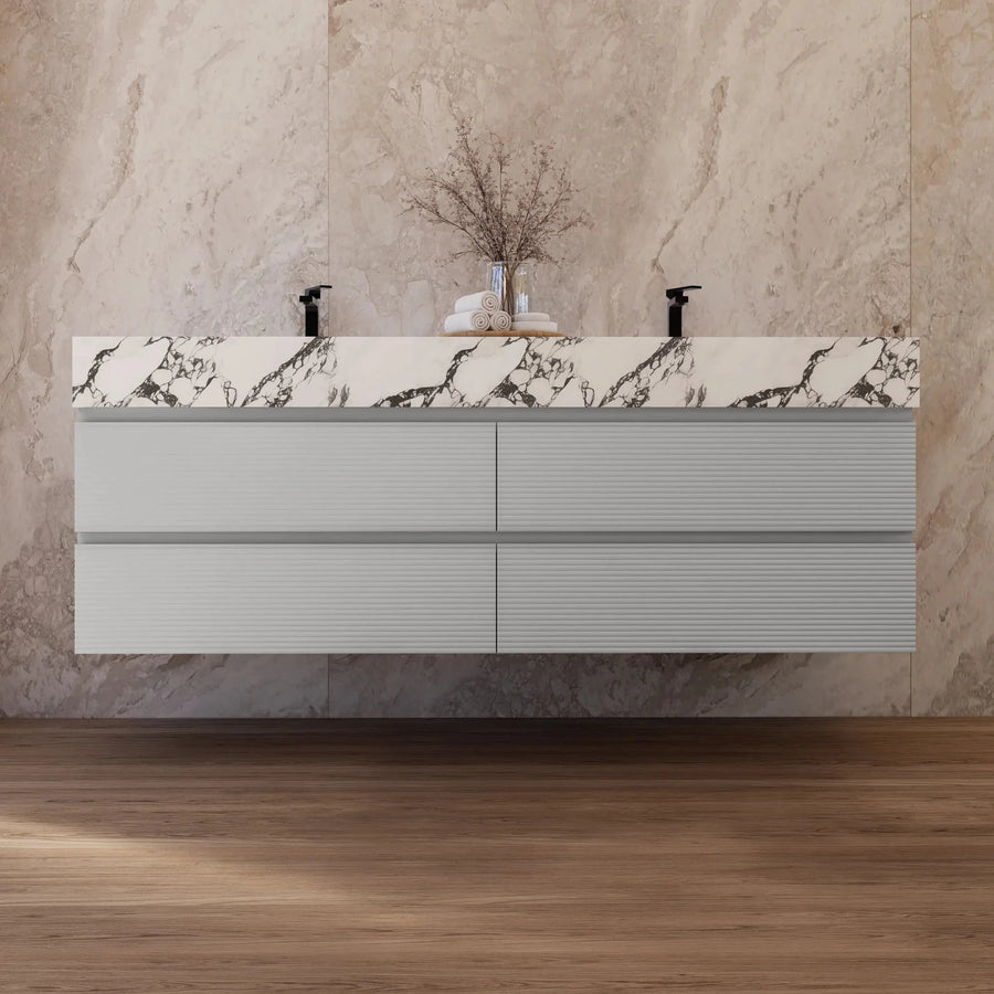 Aventino basin and stone surface — clean finish