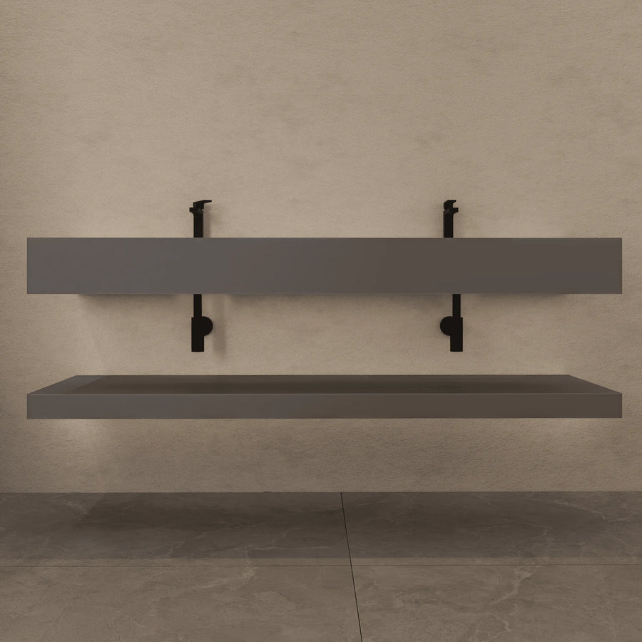 Aventino sintered-stone top — close-up of countertop surface