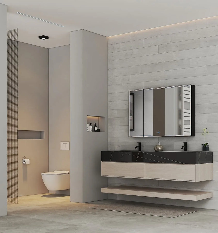 Aventino basin and stone surface — clean finish