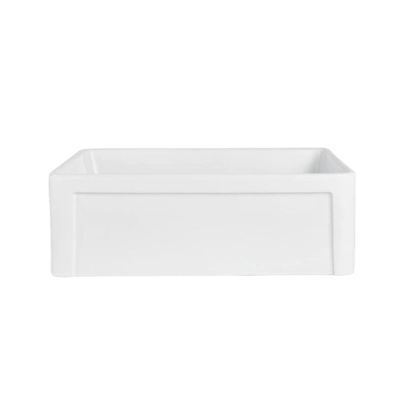 Envie 30" x 19" Fireclay Farmhouse Kitchen Sink